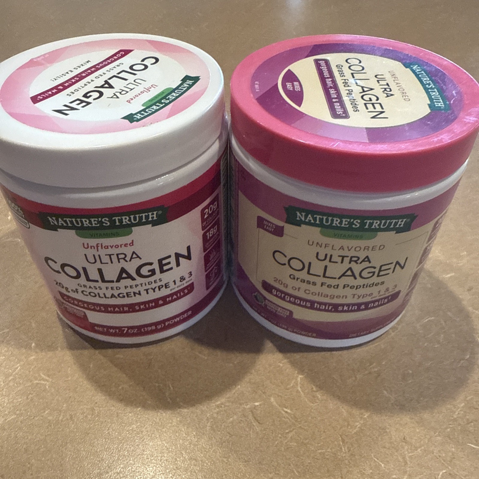 2 Collagen Peptides Powder Unflavored 7 oz | Non-GMO | Keto Friendly | 2023