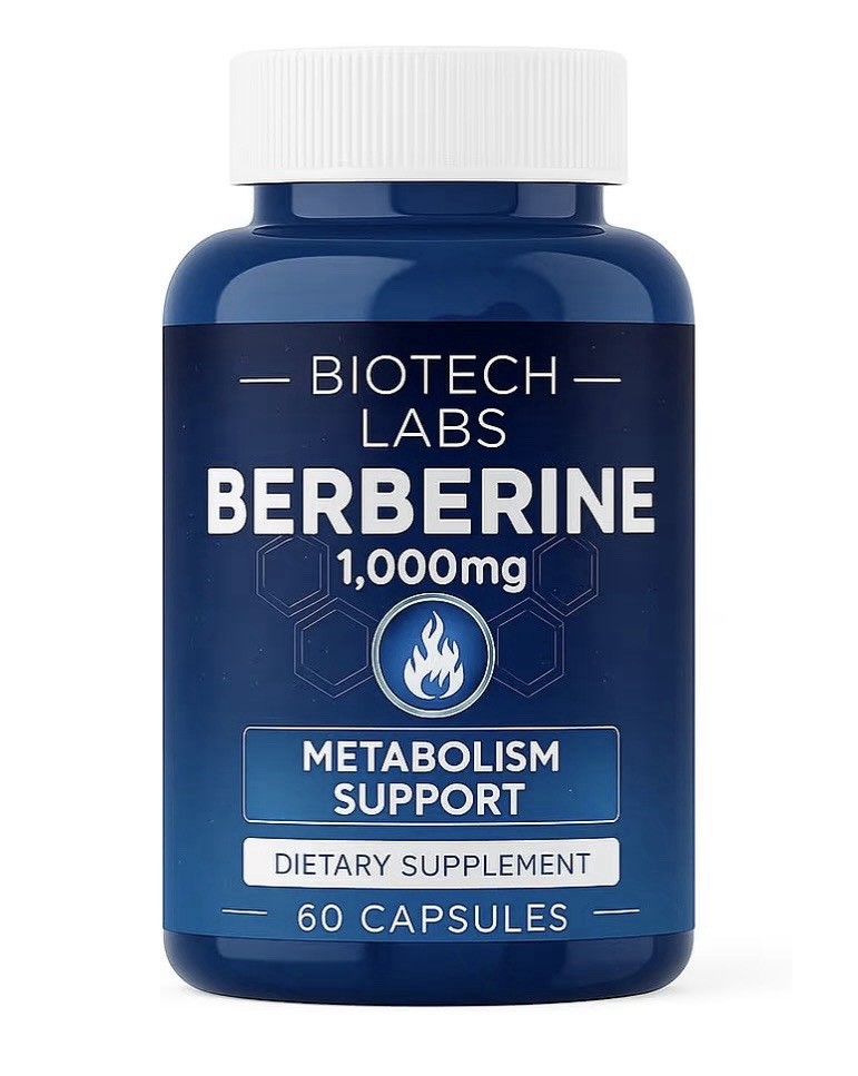 Biotech Labs Berberine 1000mg Capsules
