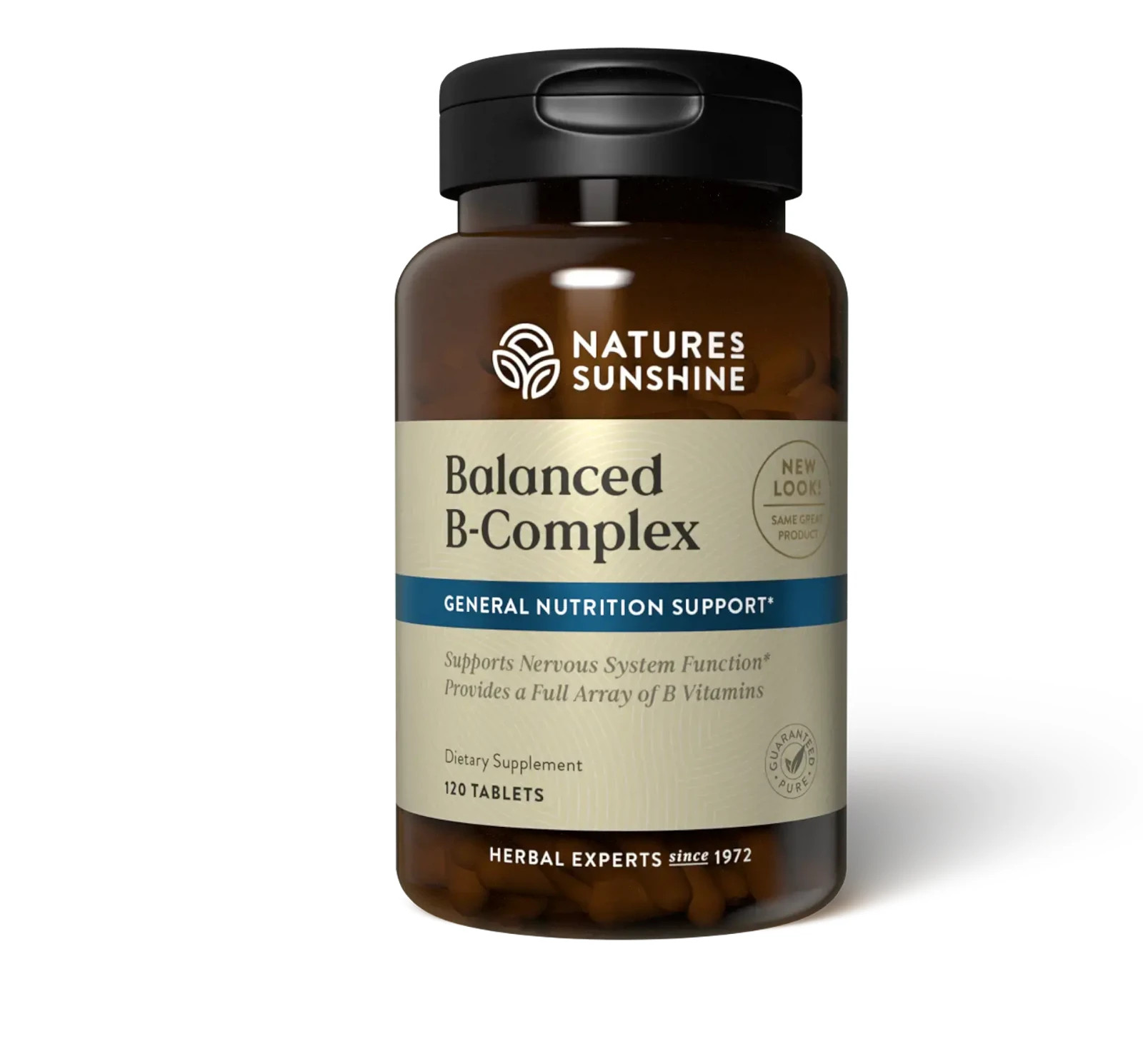 Balanced Vitamin B Complex Dietary Supplement 120 tablets