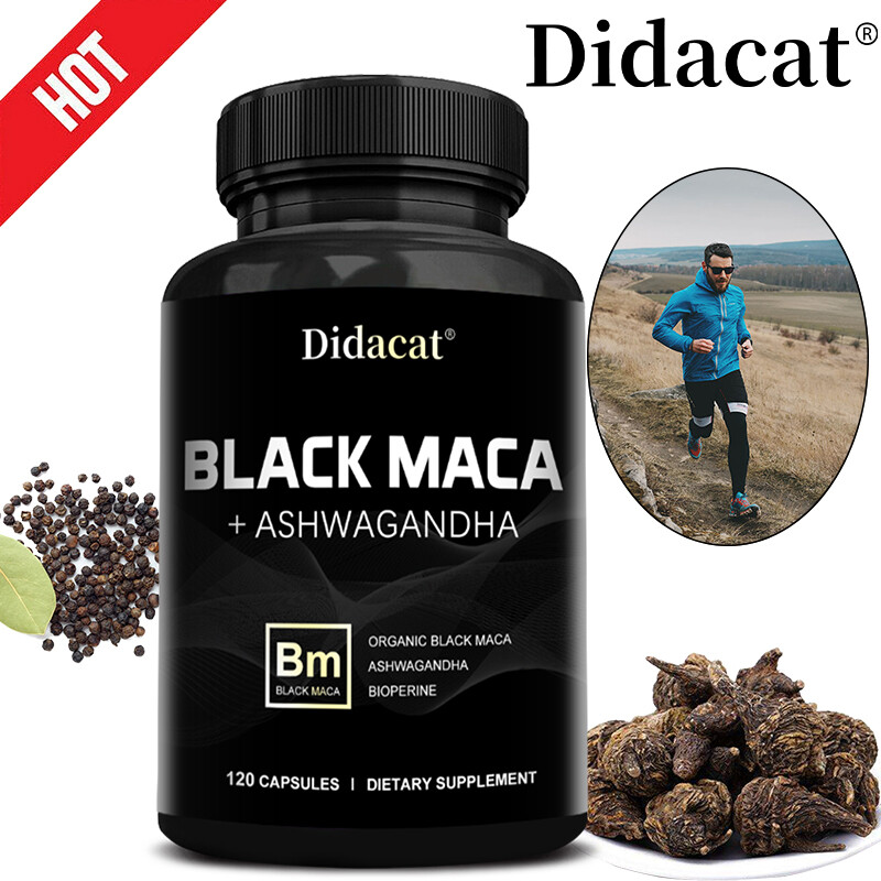 Ashwagandha Maca Capsules – Improve energy and endurance, balance emotions