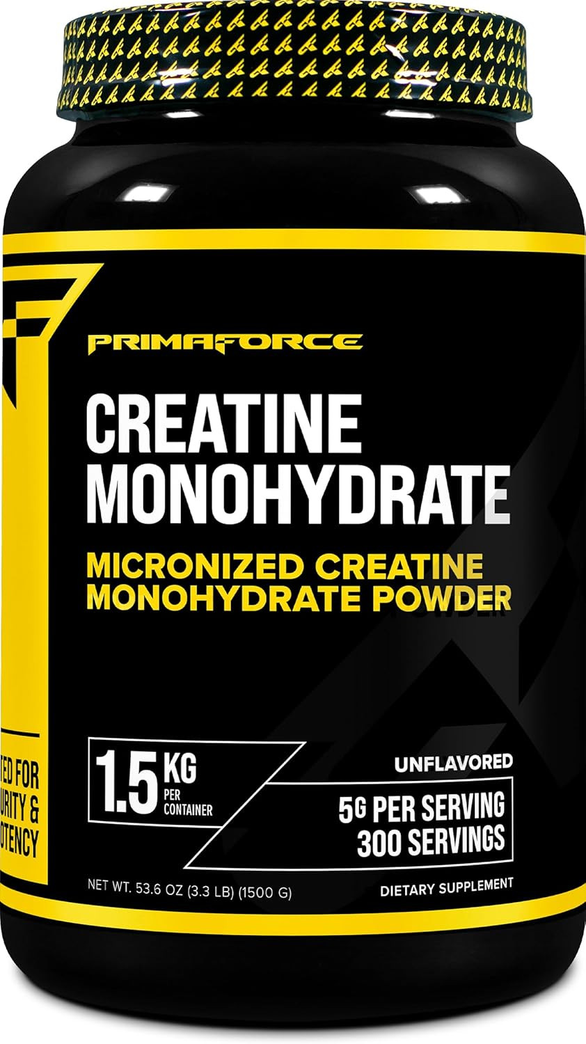 Primaforce Creatine Monohydrate Supplement – 1.5 KG – Micronized Powder