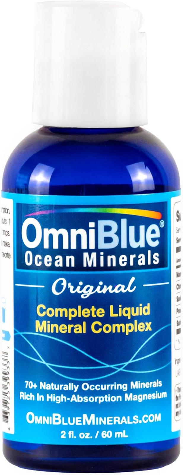 Ocean Minerals – 70+ Trace Minerals & Liquid Magnesium – Potassium, Chloride- Lo