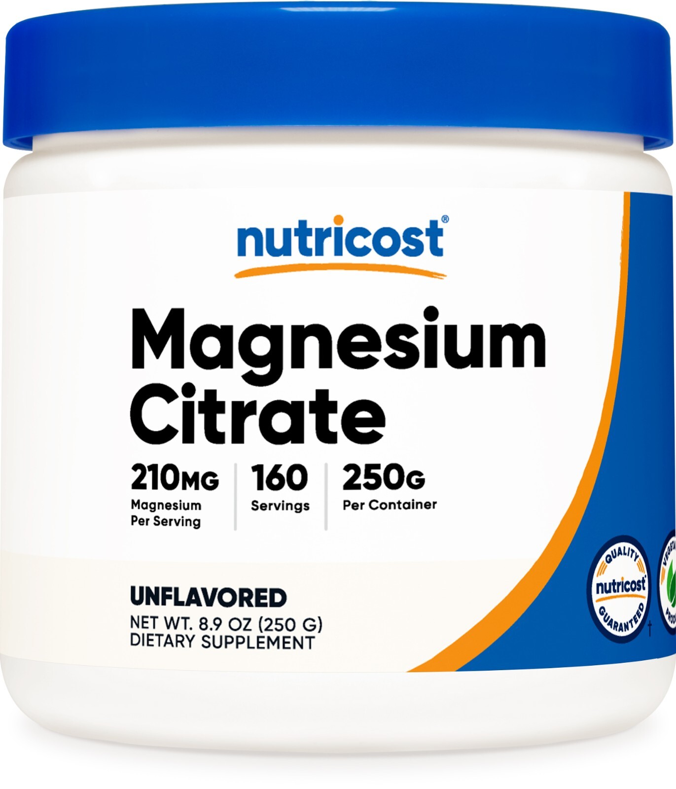 Nutricost Magnesium Citrate Powder (250 Grams) (Unflavored)