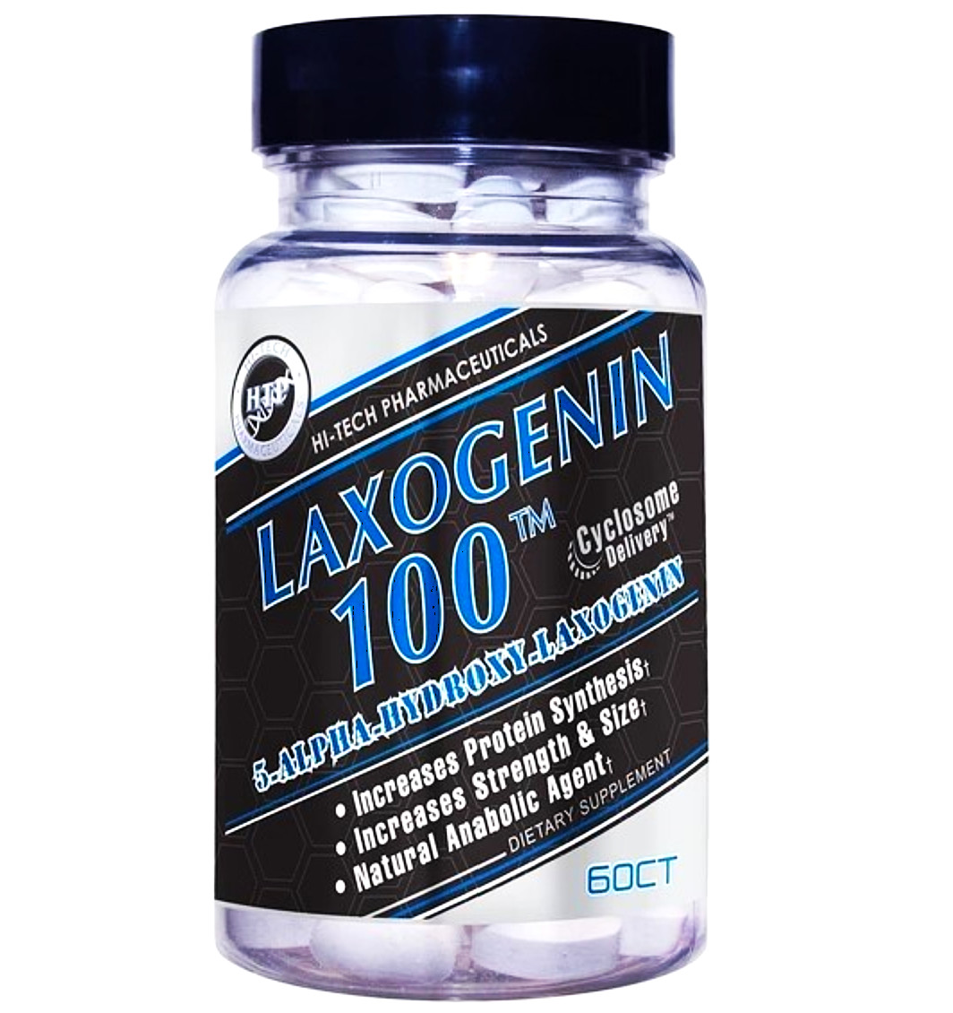 HI-TECH PHARMACEUTICALS LAXOGENIN 100™ Increases Protein Synthesis Strength Size