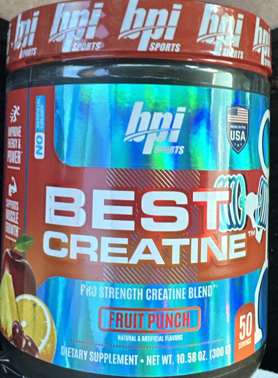 BPI Sports Best Creatine 50 servings-fruit Punch
