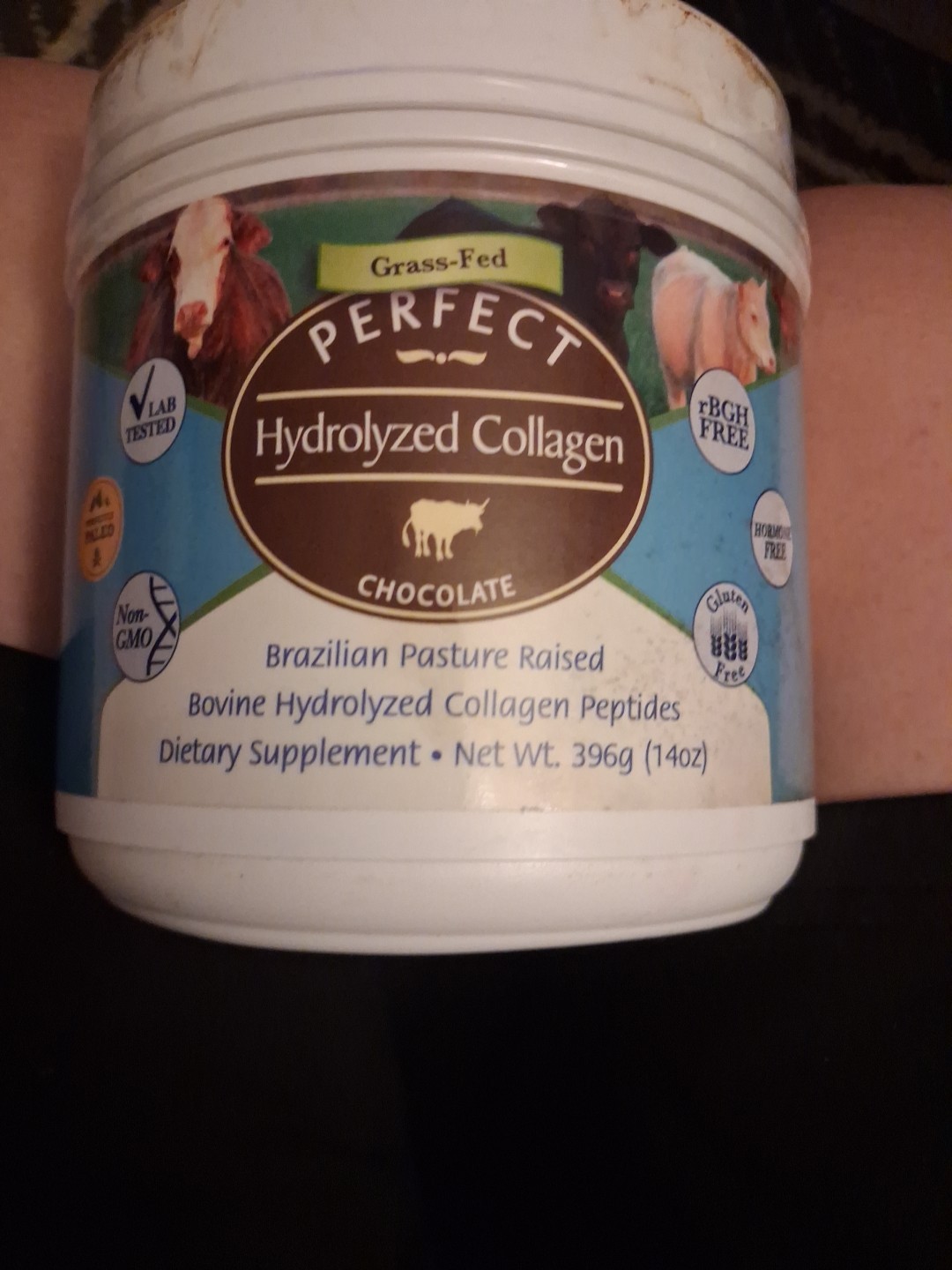 Perfect Supplements – Perfect Hydrolyzed Collagen Chocolate – 396 Grams – Bov…