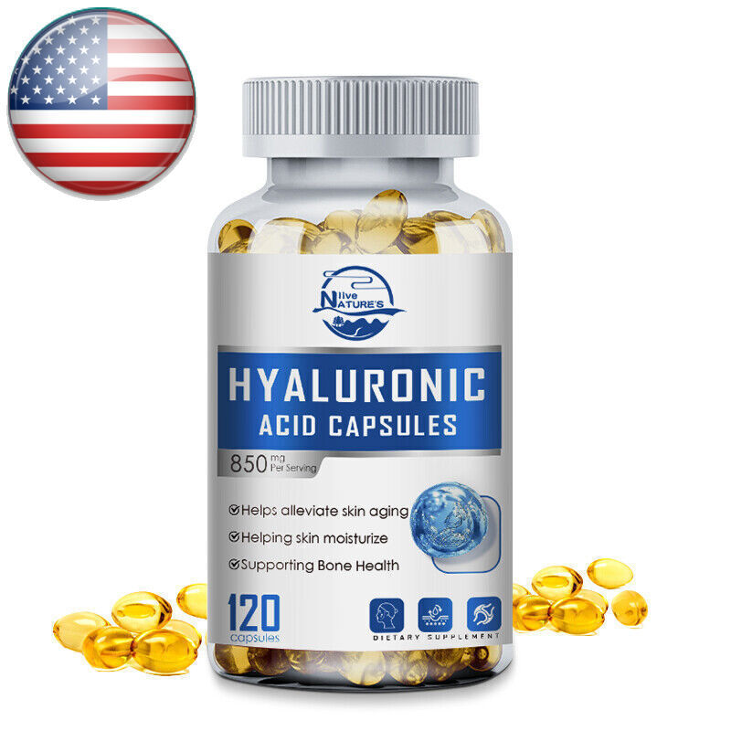 Ácido Hialurónico-Vitamina C-MSM-Cúrcuma 120 cap / Hyaluronic Acid-Turmeric