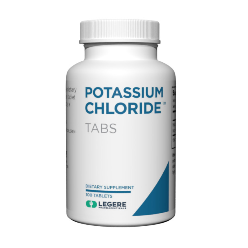 Legere Potassium Chloride Supplement 100 Tablets Electrolyte Support