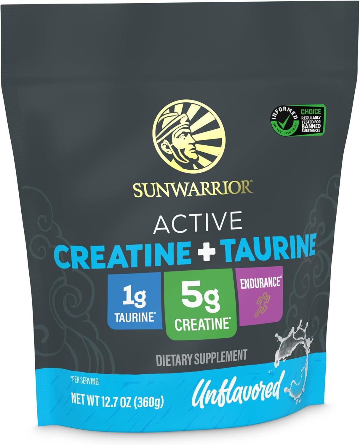 Creatine Monohydrate Powder Taurine Supplement, 5G Creatine Monohydrate 1G Tauri
