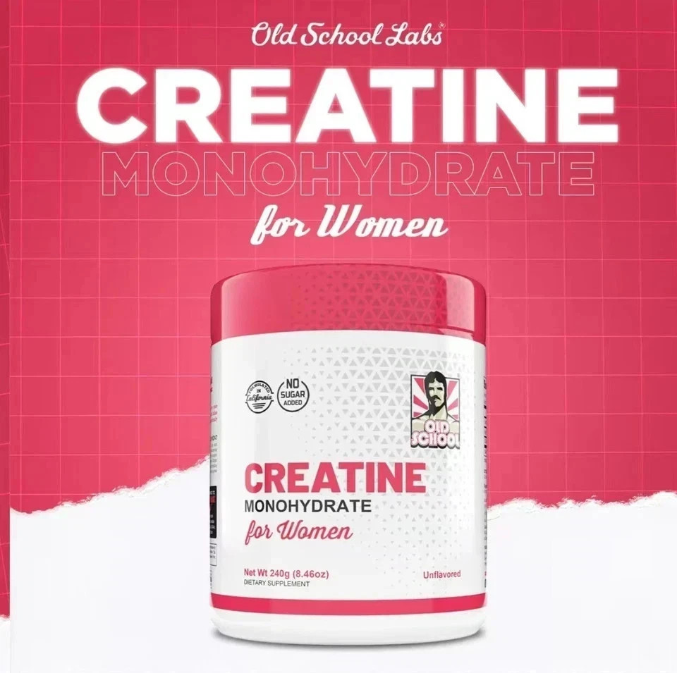 Creatine Monohydrate 5000mg for Women 2g Collagen & 1g BCAA – 240g