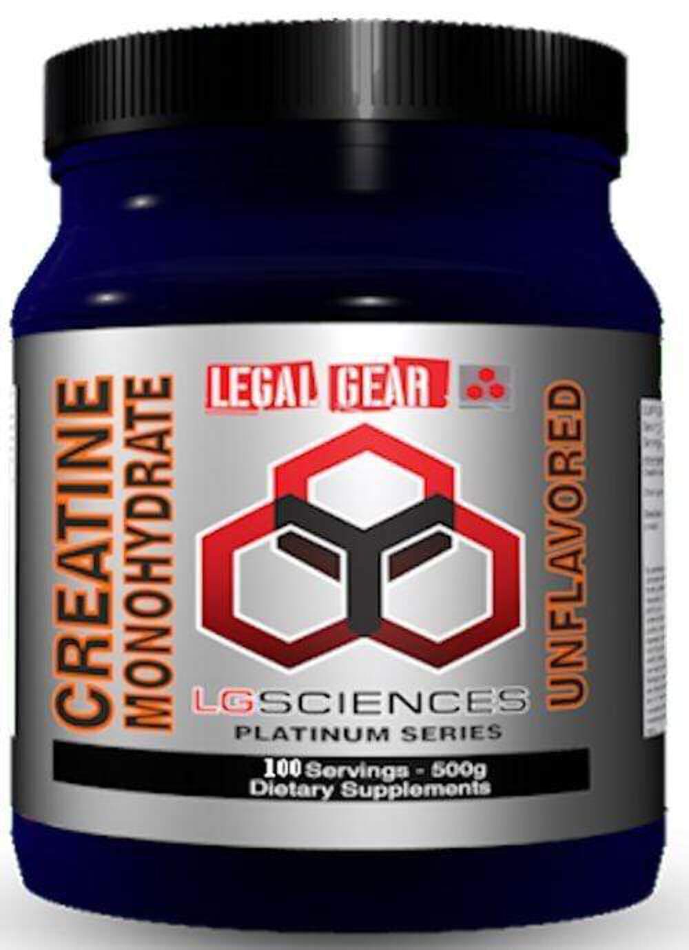 Pure Creatine Unflavored 100 servings LG Sciences
