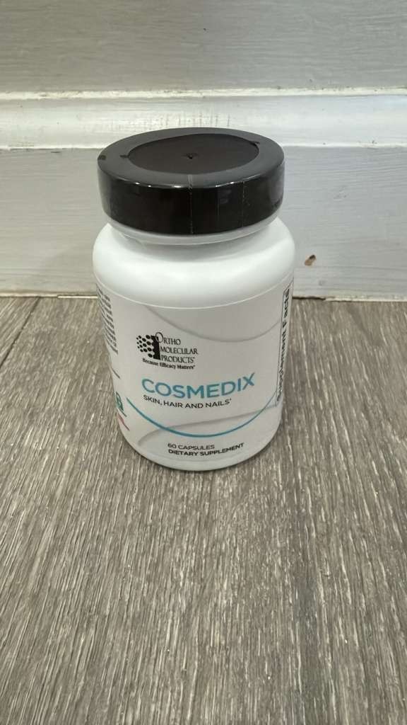 Ortho Molecular Cosmedix (Skin, Hair, Nails) 60 Capsules-EXP 06/27-FREE SHIP