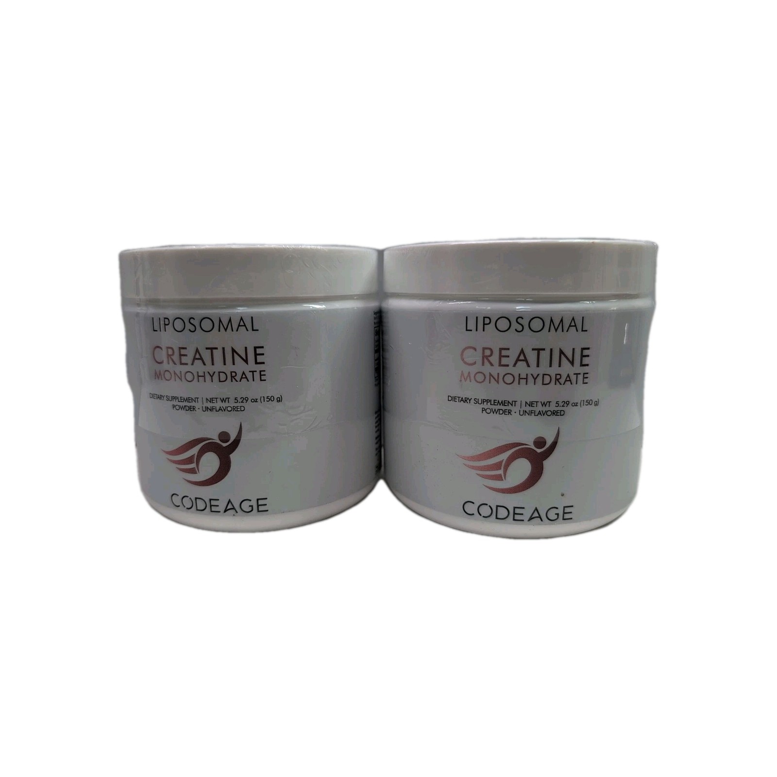 2 Codeag Sport, Liposomal Creatine Powder, Unflavored, 5.29 oz (150 g) 03/28/26