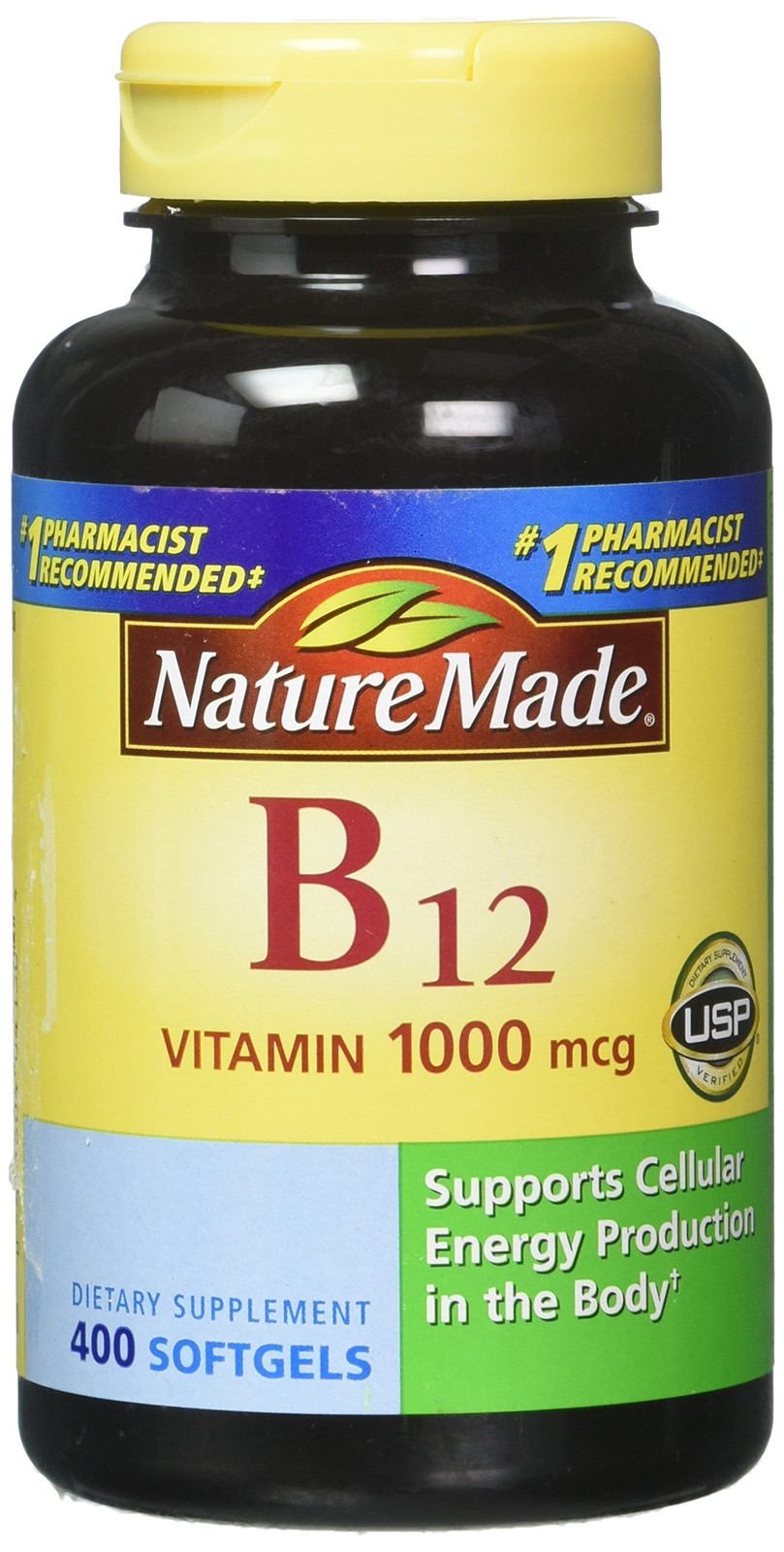 Vitamin B12 1000 Mcg Supplement For Energy And Nervous System Support 400 Count
