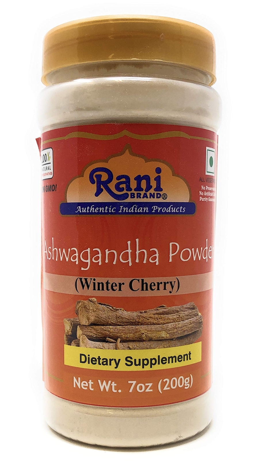 Rani Ashwagandha Root (Winter Cherry) Powder 7oz (200g)