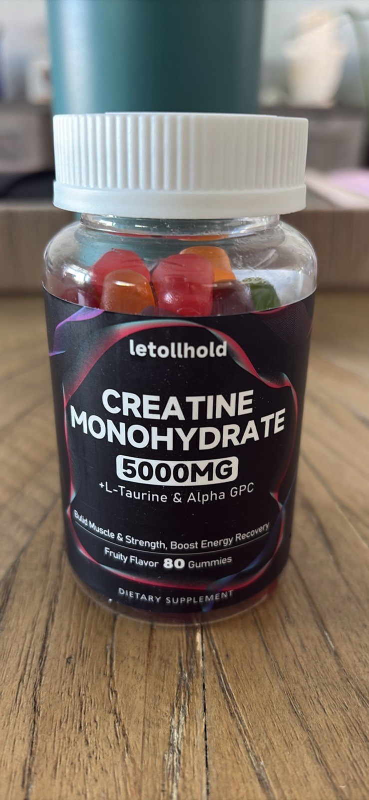 Creatine Monohydrate Gummies 5g for Women and Men – Creatine Gummies for Wome