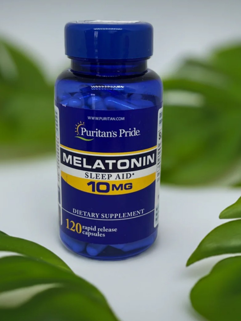 Puritan’s Pride Melatonin 10 mg Capsules, 120 Count unidades Sleep Aid