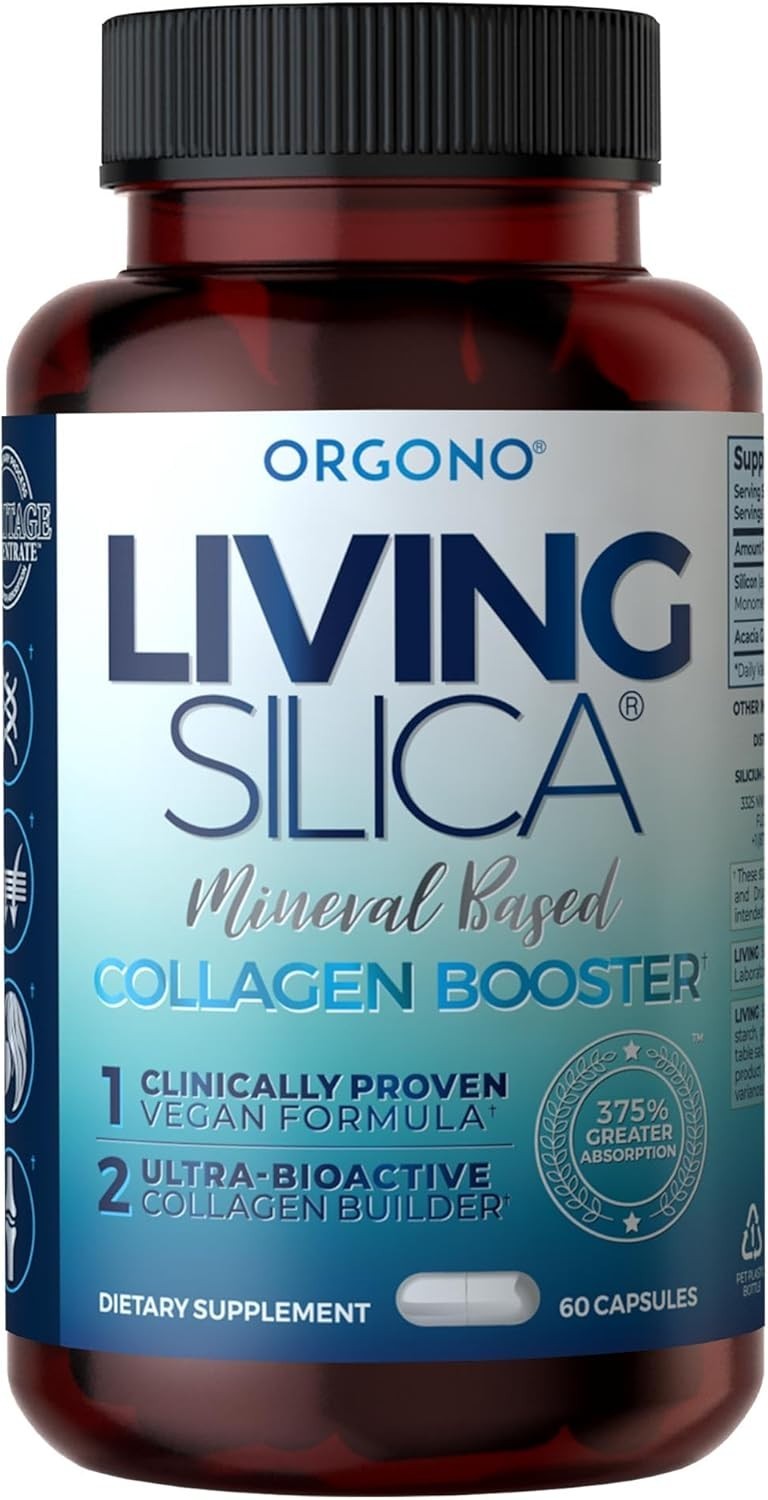 Living Silica Collagen Booster Capsules | Ultra High Absorption | Supports Healt