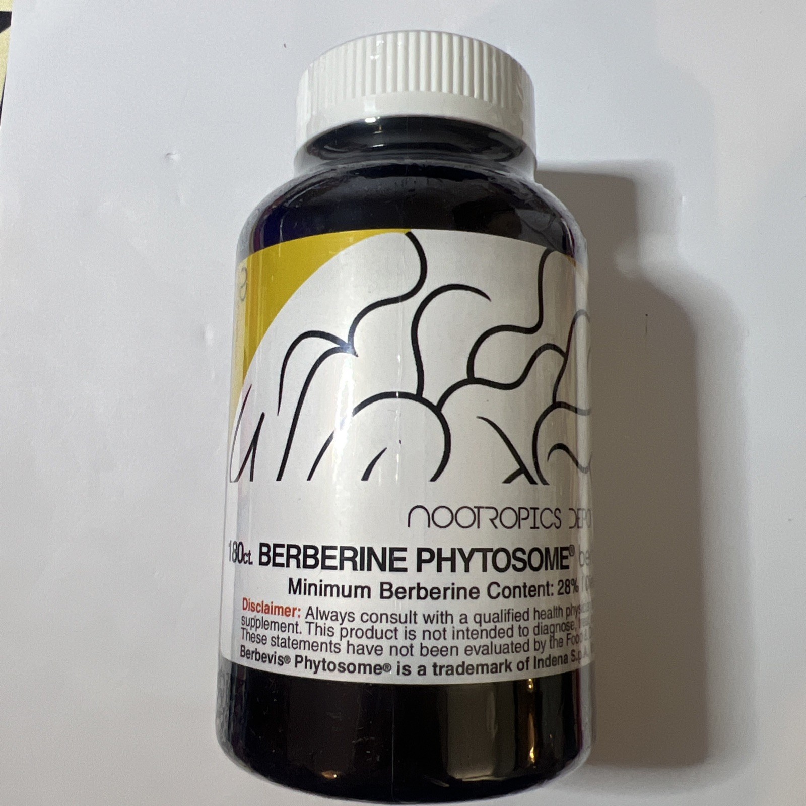 Berberine Phytosome Berbevis 180 Capsules