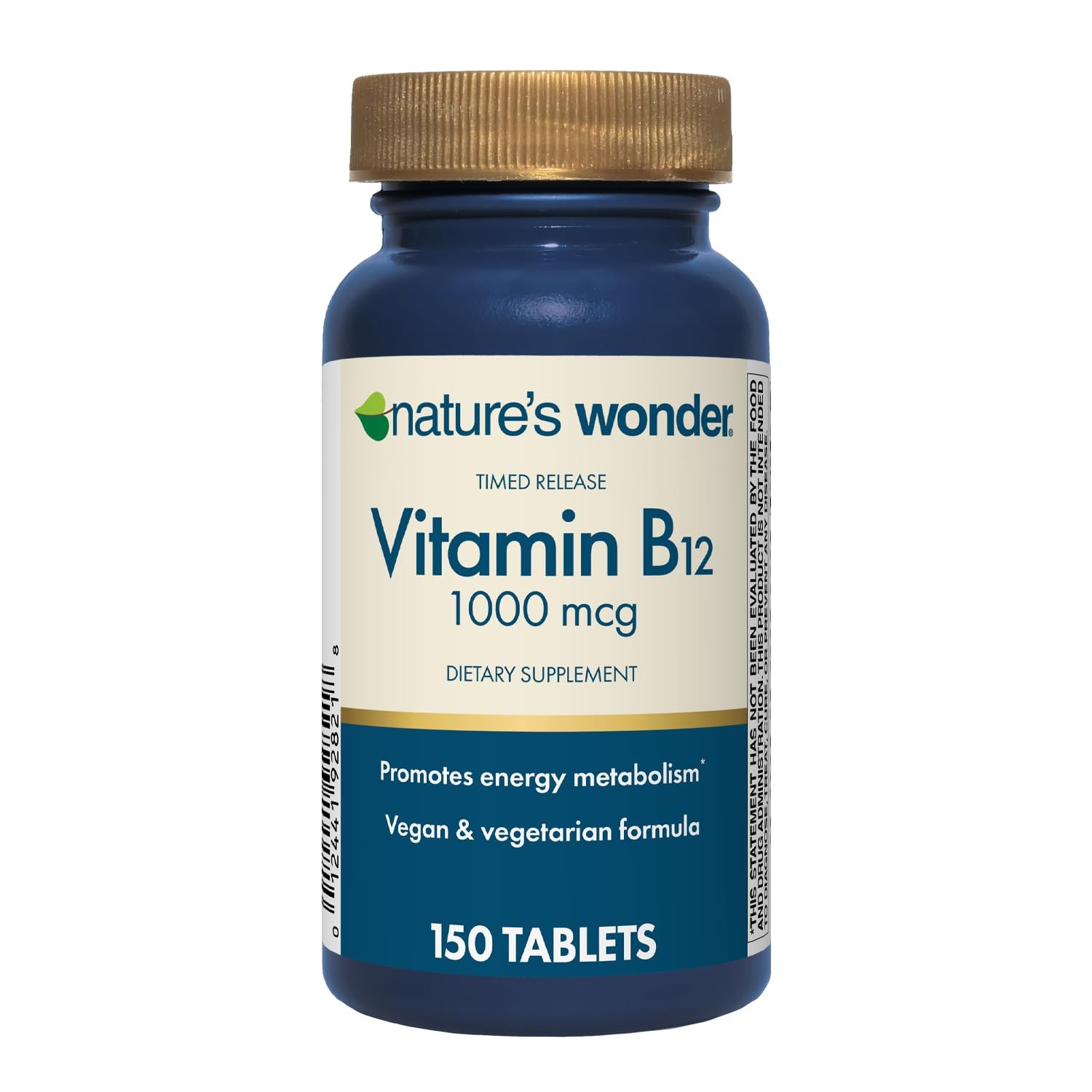 Nature’s Wonder Vitamin B12 1000 mcg Timed Release 150 Count (Pack of 1)