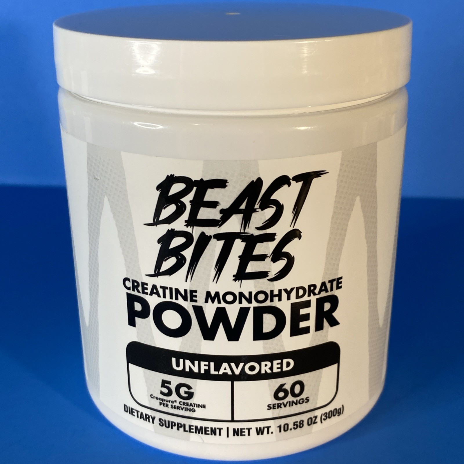 BEAST BITES Creapure Creatine Monohydrate Powder 60 Servings Dietary Supplement