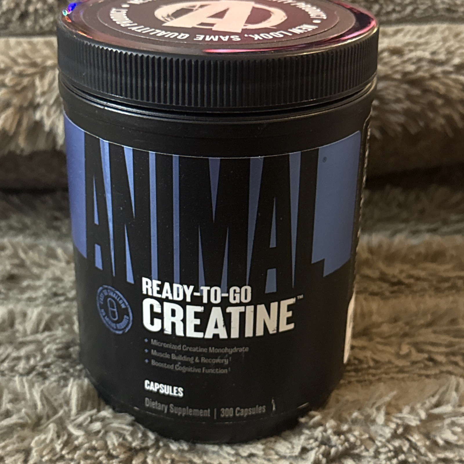 Animal CREATINE Bulk Size Micronized Monohydrate 300 Capsules –  150 Servings