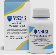 VSL#3 Probiotics 112.5B CFUs – High-Potency Gut Support, 60 Capsules-