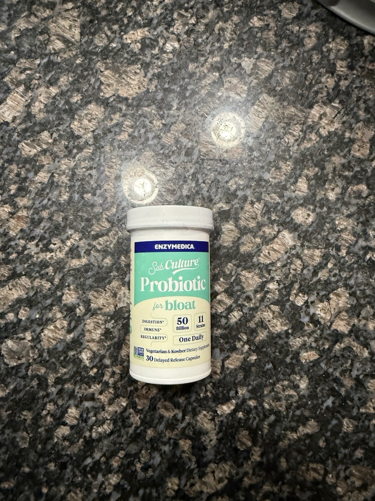 SubCulture™ Probiotic For Bloat, 50 Billion, 30 Delayed Release Capsules