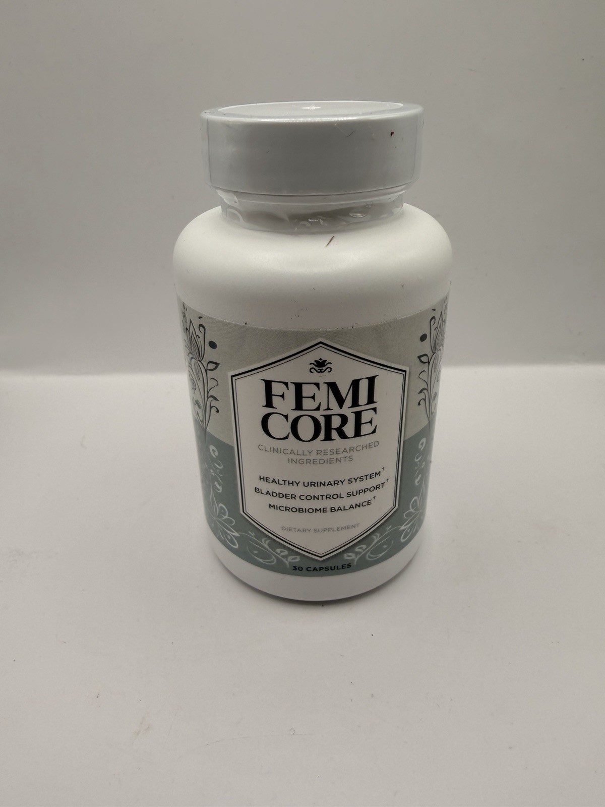 FemiCore Urinary Tract Support Probiotic Herbal Blend 30 Caps Sealed Exp 3/27