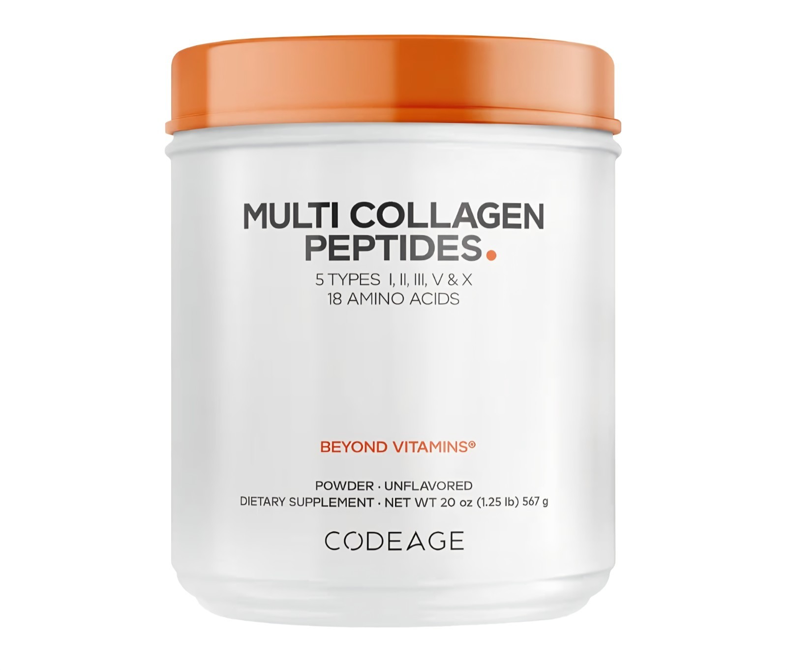 Codeage Multi-collagen Hydrolyzed Protein Powder – 20oz