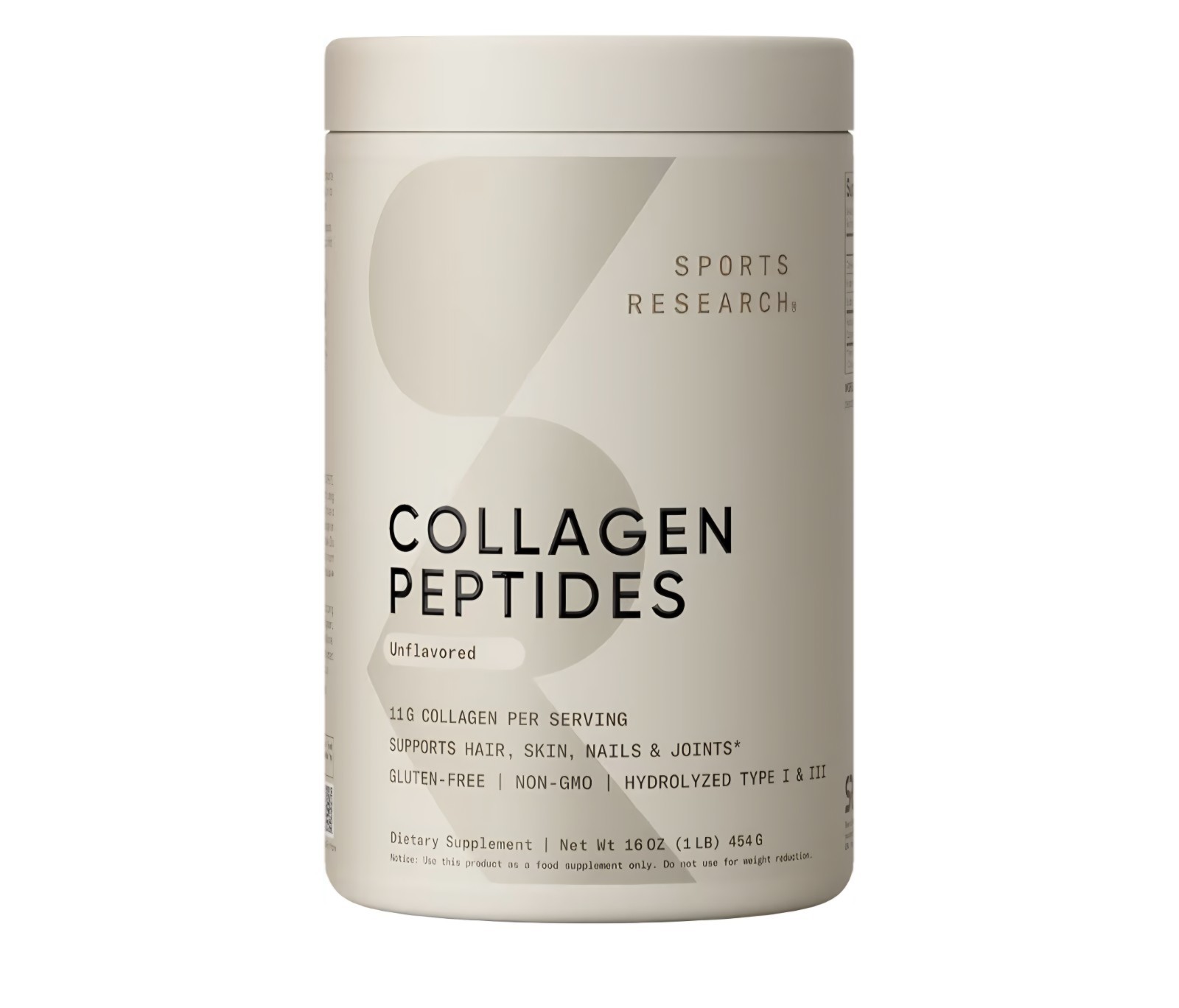Sports Research Premium Collagen Peptides Powder – 22.7oz
