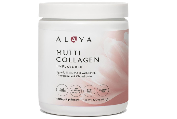Alaya Multi Collagen Powder – Type I, II, III, V, X Hydrolyzed Collagen Peptide
