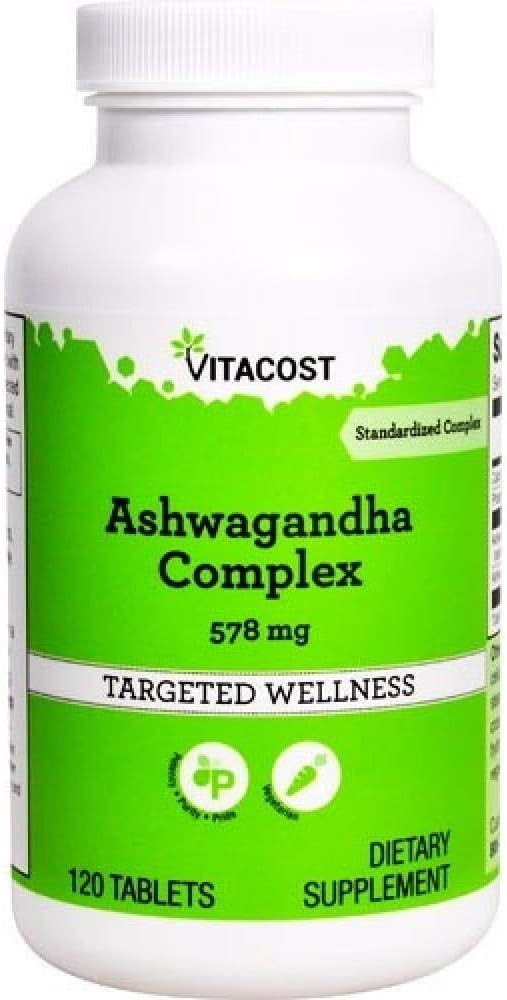 Vitacost Ashwagandha Extract – Standardized – 470 mg – 120 Capsules exp. 3/2028