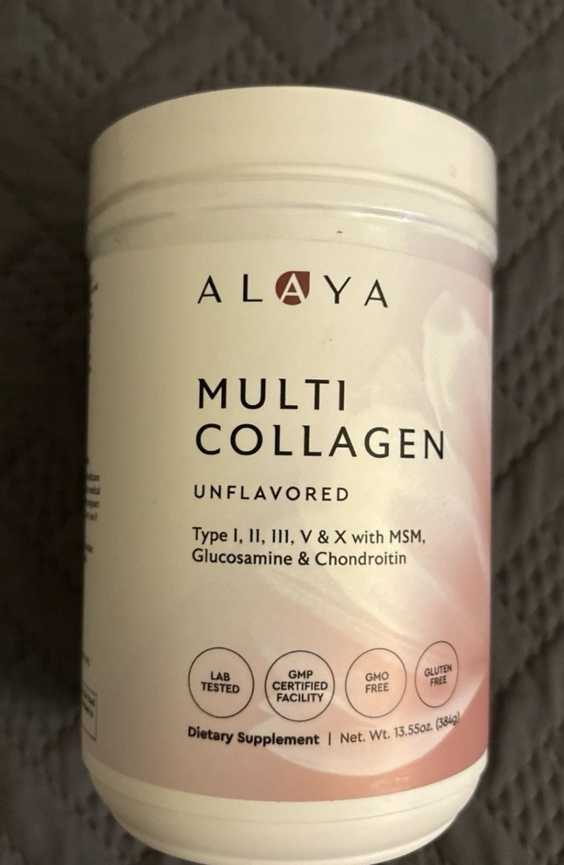 LAST ONE Alaya Multi Collagen Powder -Hydrolyzed Collagen Peptides NEW WELLNESS