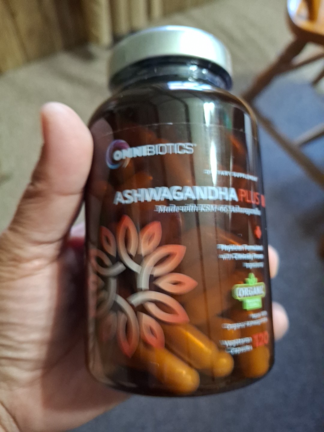 Ashwagandha Plus Made with Ksm-66 120 Capsules 6/2027
