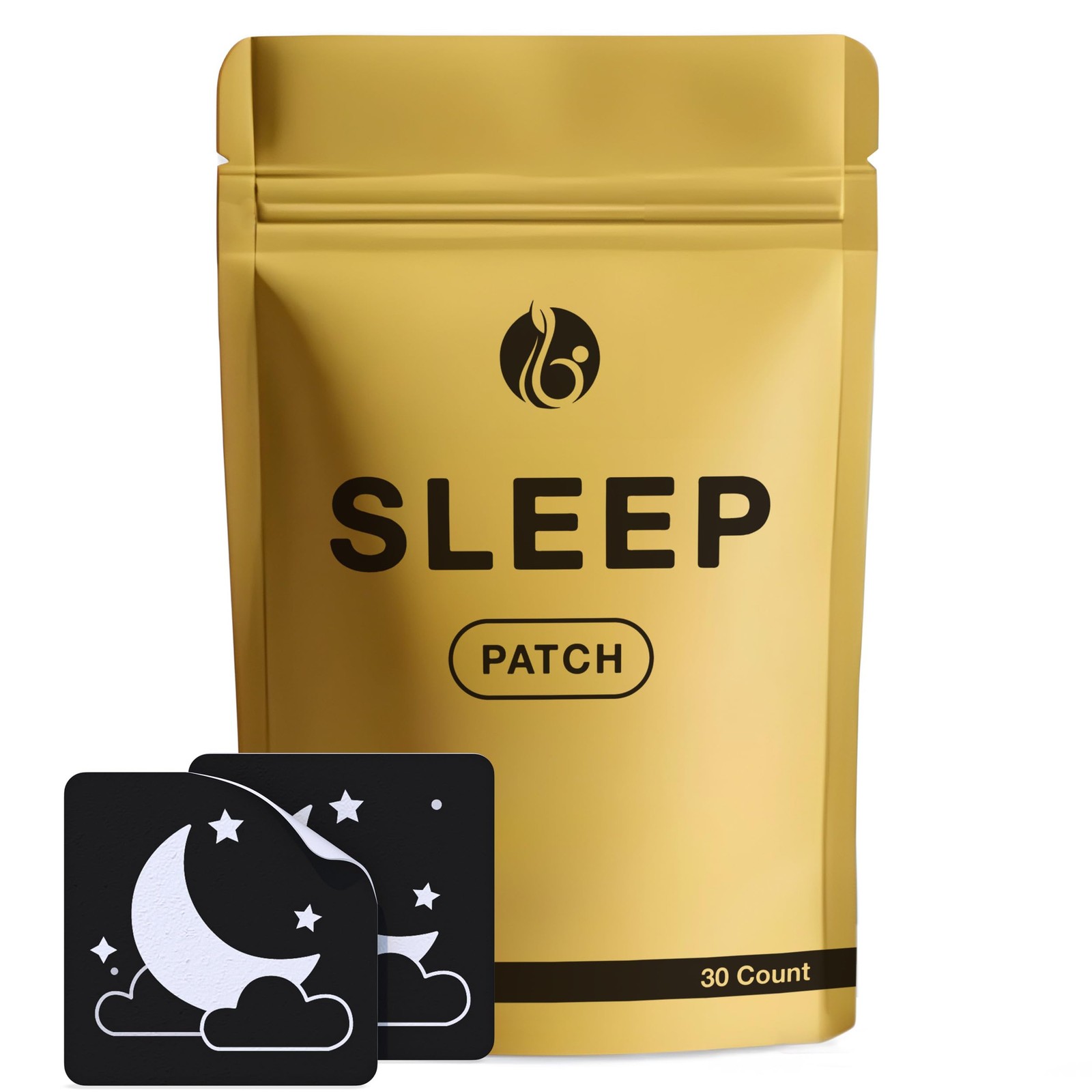 Sleep Aid Patches for Adults with Melatonin & Magnesium – 30 Pack