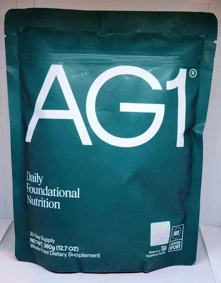 AG1 Greens PowderPouch 12.7OZ/360G 30-Day Supply, quick and Free Shipping