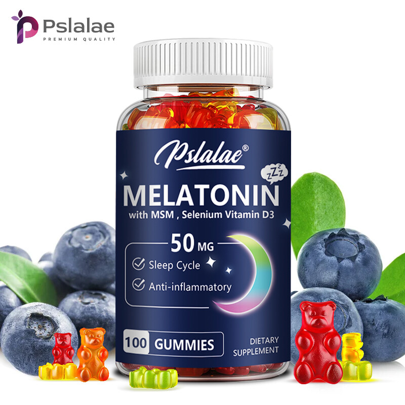 Melatonin 50mg – Sleep Aid Supplements, Regulate Sleep Cycle, Promote Relaxation