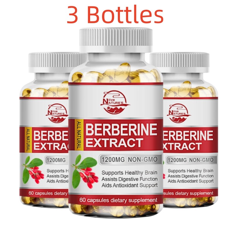 3 Packs Berberine 1200mg High Abosorption – Blood Sugar,Immune,Anti-inflammatory