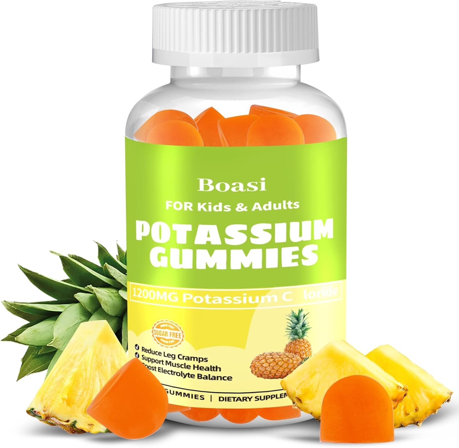 1200mg Potassium Chloride Gummies, Sr Electrolyte Balance Gummies,