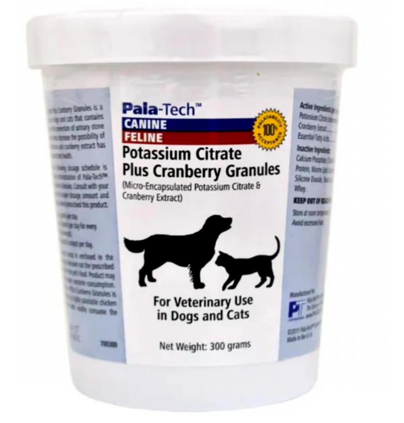 Pala-Tech, Potassium Citrate Plus Cranberry Granules, 300 gm