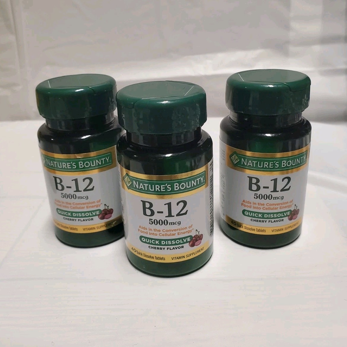 Nature’s Bounty Vitamin B12 5000mcg Quick Dissolve Cherry Tablets,  pick up only