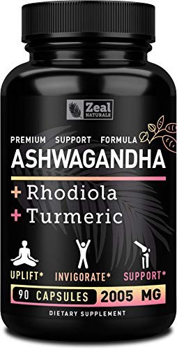 Ashwagandha Complex – Organic Ashwagandha Root Powder + Rhodiola Rosea +