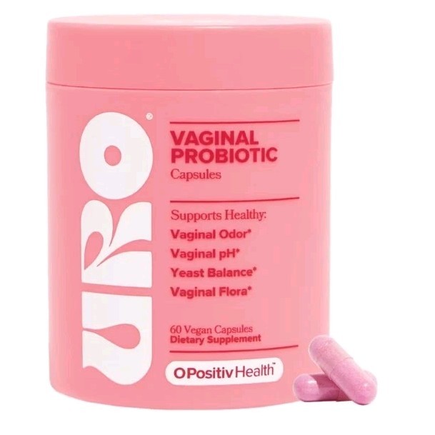 URO Vaginal Probiotics for Women pH Balance with Prebiotics Original ~ New