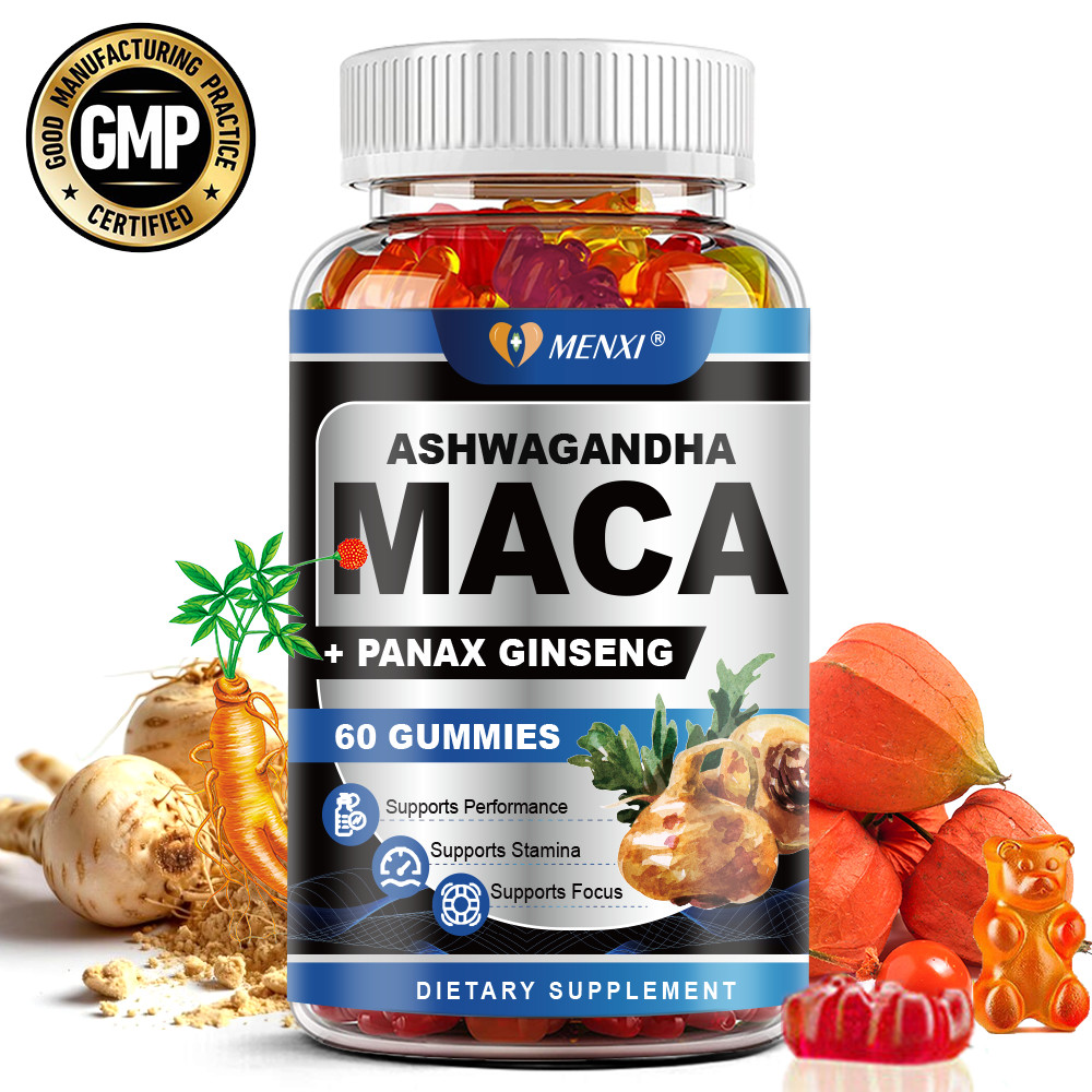 Maca + Ginseng + Ashwagandha Highest Potency 12,000mg Supports Desire Stamina
