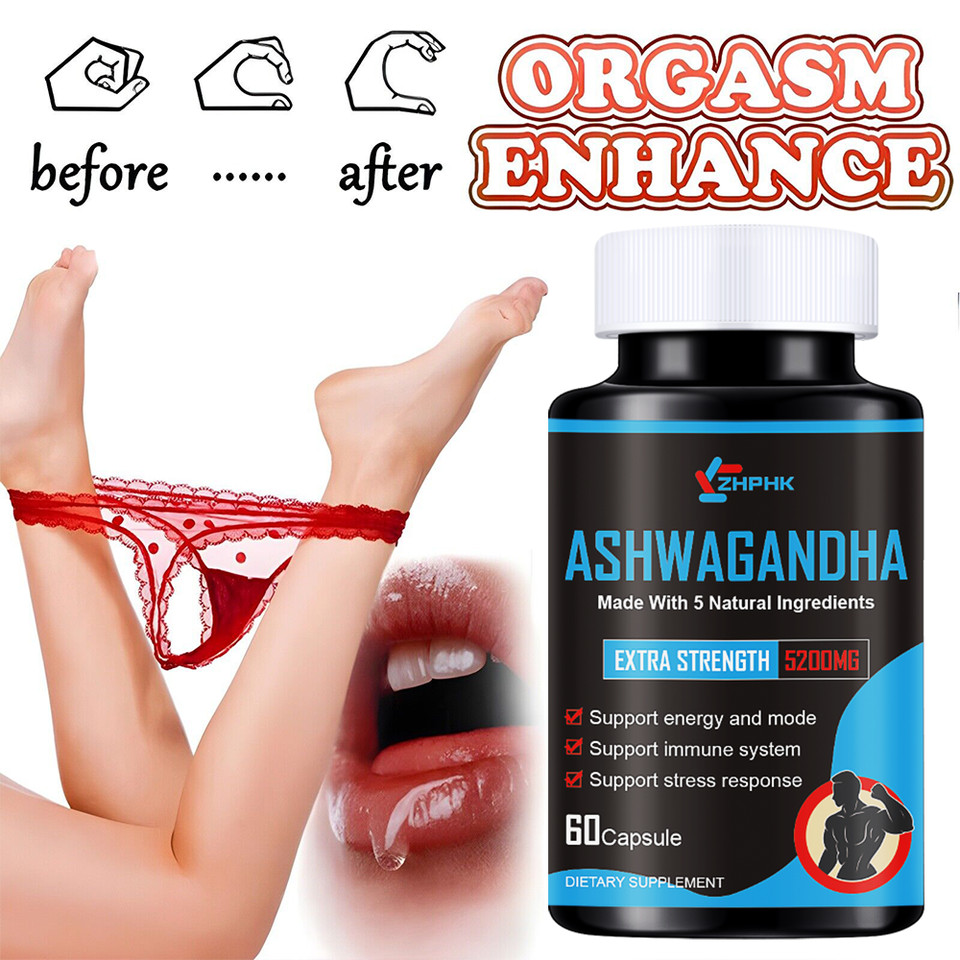 ASHWAGANDHA KSM-66 HIGH CONCENTRATION ROOT EXTRACT TABLETS MOOD VITALITY LIBIDO