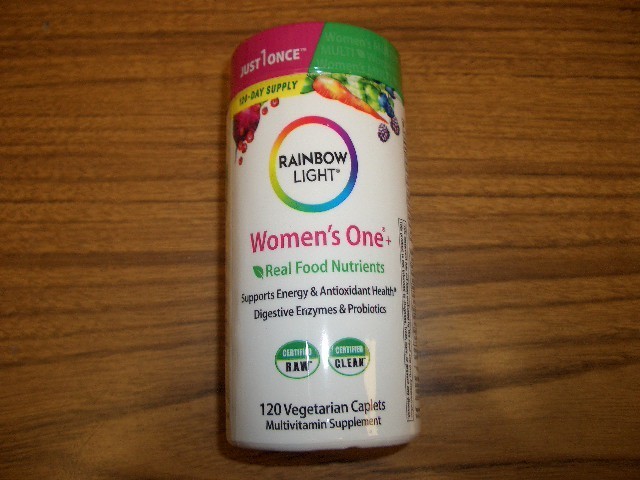 Rainbow Light Women’s One Multivitamin Supplement 120 Veg. Caplets 11/27