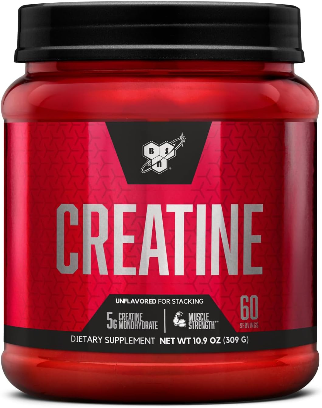 Micronized Creatine Monohydrate Powder, Unflavored, 60 Servings, 5G Per Serving