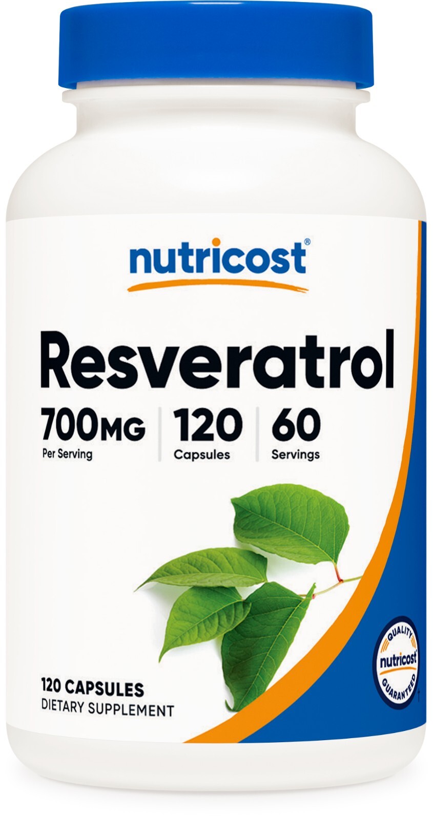 Nutricost Resveratrol 700mg, 120 Capsules – Gluten Free, Non-GMO, Vegan