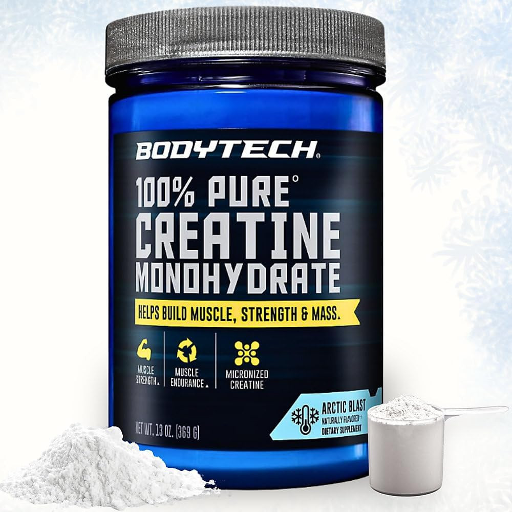 100% Pure Creatine Monohydrate Powder – Micronized for Maximum Absorption – Supp